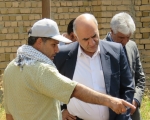 بازدید معاون استاندار از تعمیر و اصلاح خط ۷۰۰ انتقال آب بروجرد
