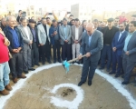 آیین آغاز عملیات خاکبرداری و تسطیح اراضی تعاونی مسکن زاگرس سکنا