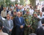 تشییع پیکر مطهر شهید سردار سرتیپ میثم معظمی گودرزی با حضور گسترده مردم و مسئولین