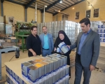 بازدید معاون برنامه‌ریزی فرمانداری ویژه بروجرد از واحد تولیدی «گوهر قوطی»